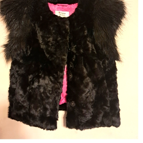Neiman Marcus Skaist Taylor S Faux Fur Vest - Picture 3 of 6